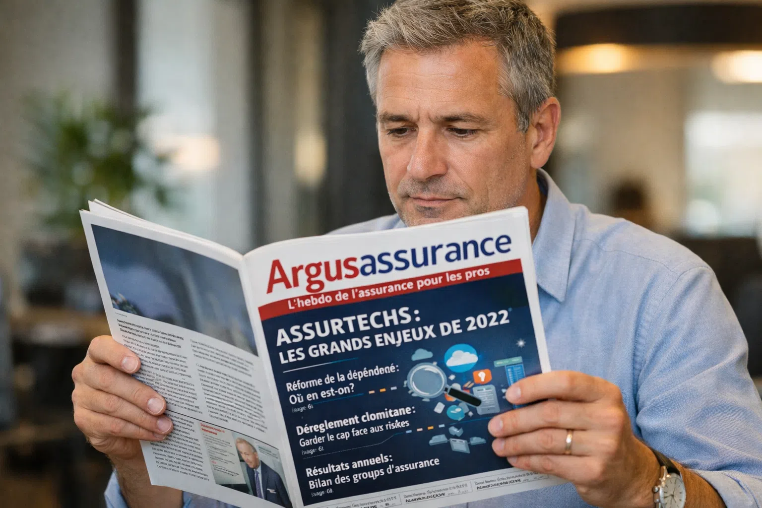 Les avantages de s'abonner à Argusassurance, l’hebdo de l’assurance pour les pros