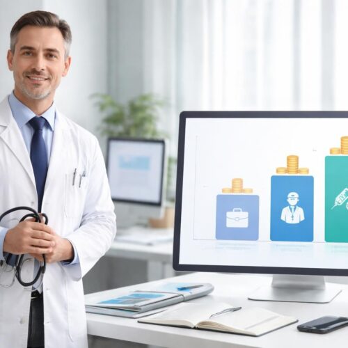 Infographie : les tarifs des médecins secteur 2 en France