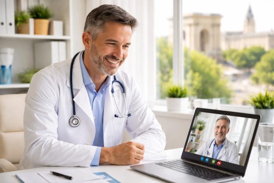 Les services innovants offerts par un médecin généraliste Medadom à Montpellier avec la téléconsultation