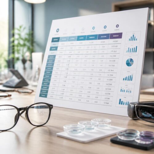 Découvrez la grille tarifaire détaillée des produits Itelis Optique
